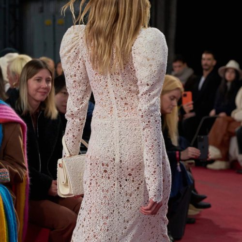 Back of lace dress